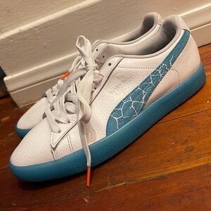 Used 2021 Kool-Aid x Clyde 'Brick Walls - Blue Atoll' Sneaker Shoes